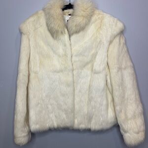 Chic 100% Rabbit Fur jacket